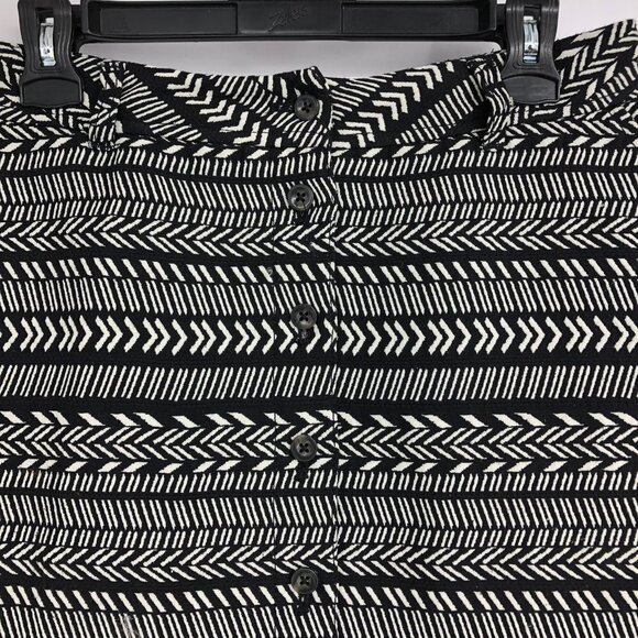 Anthropologie-Maeve Fieldnotes Button Front Mini Skirt Size 12 - Picture 5 of 16